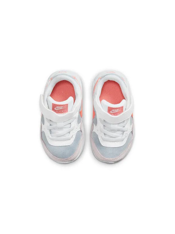Кроссовки детские Nike Air max sc на липучке — изображение 4 из 4, белый/серый/розовый