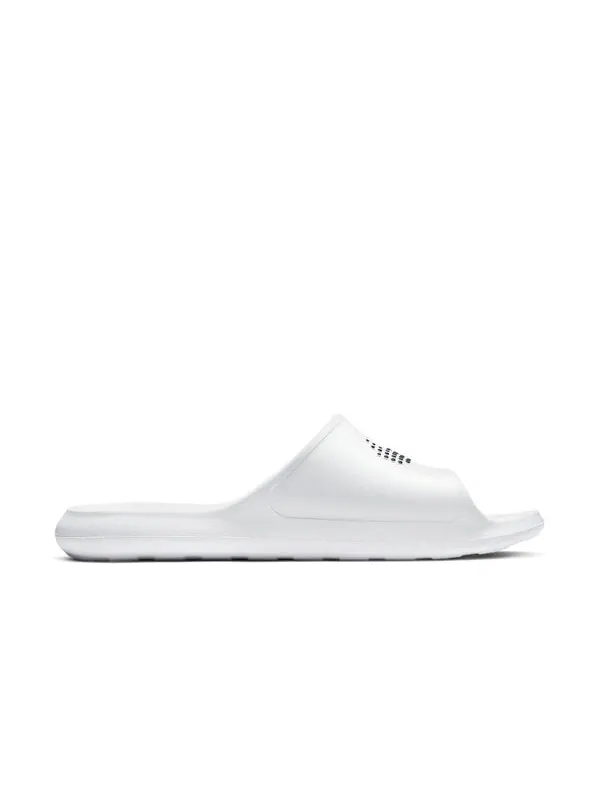 Тапочки victori one slide 'polka swoosh - white' Nike — изображение 4 из 4, белый