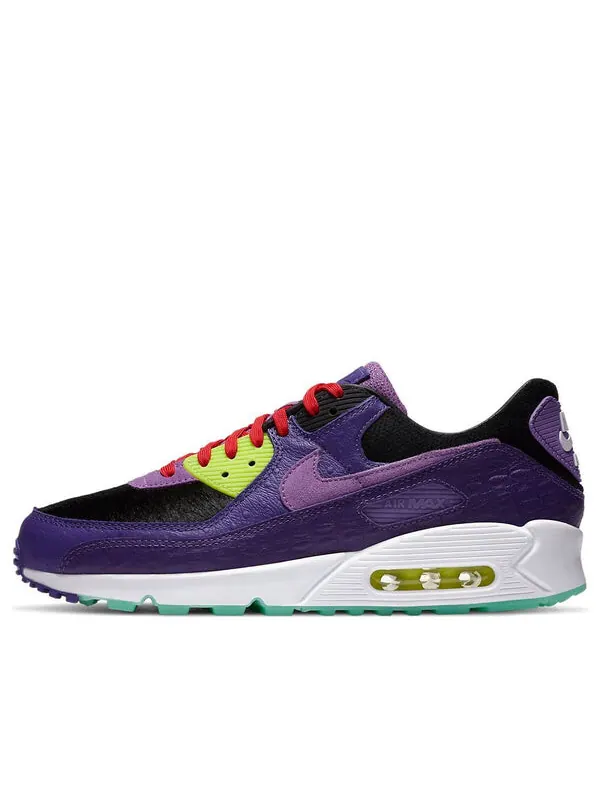 Кроссовки air max 90 'exotic animal pack - violet blend' Nike — изображение 1 из 4, черный/фиолетовый