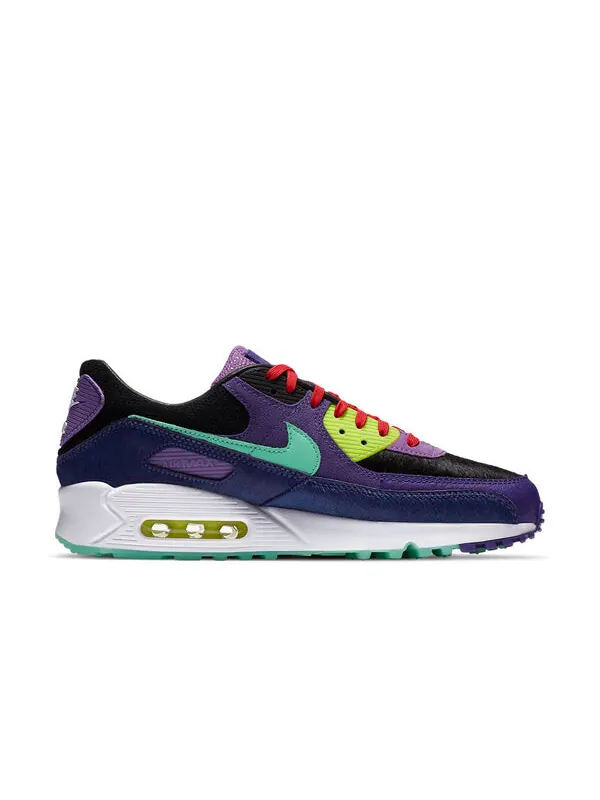 Кроссовки air max 90 'exotic animal pack - violet blend' Nike — изображение 2 из 4, черный/фиолетовый