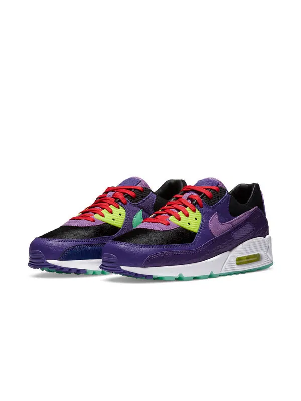 Кроссовки air max 90 'exotic animal pack - violet blend' Nike — изображение 3 из 4, черный/фиолетовый