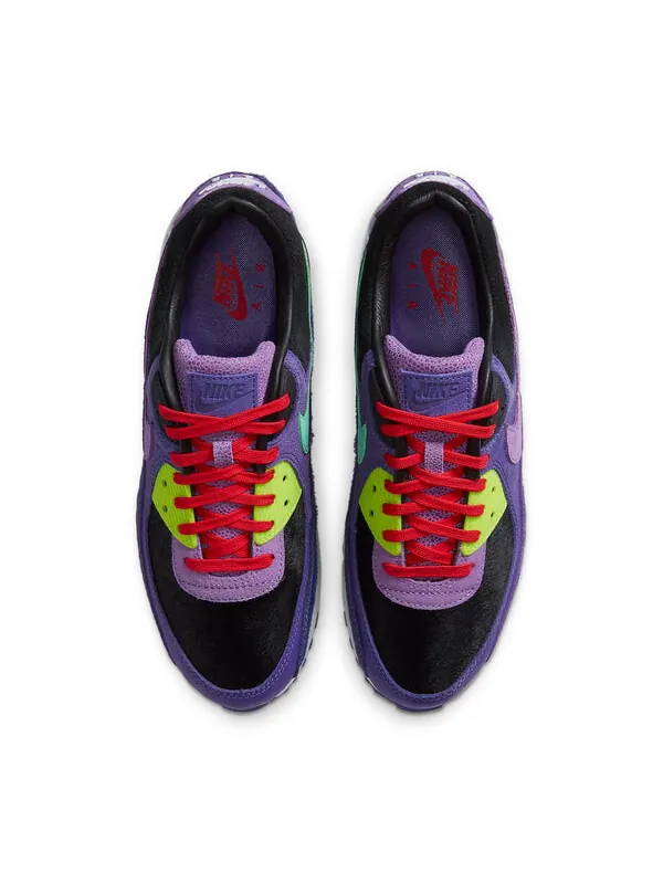Кроссовки air max 90 'exotic animal pack - violet blend' Nike — изображение 4 из 4, черный/фиолетовый
