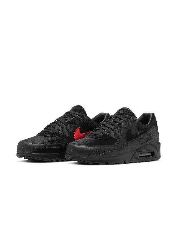 Кроссовки air max 90 'exotic animal pack - infrared blend' Nike — изображение 3 из 5, черный/красный