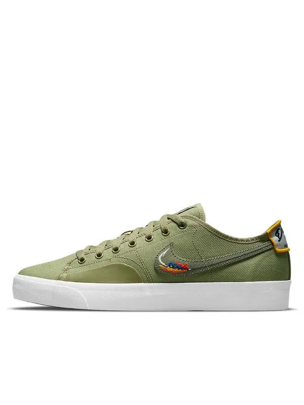 Кроссовки Daan Van der Linden x Blazer Court SB Nike — изображение 1 из 4, зеленый/белый