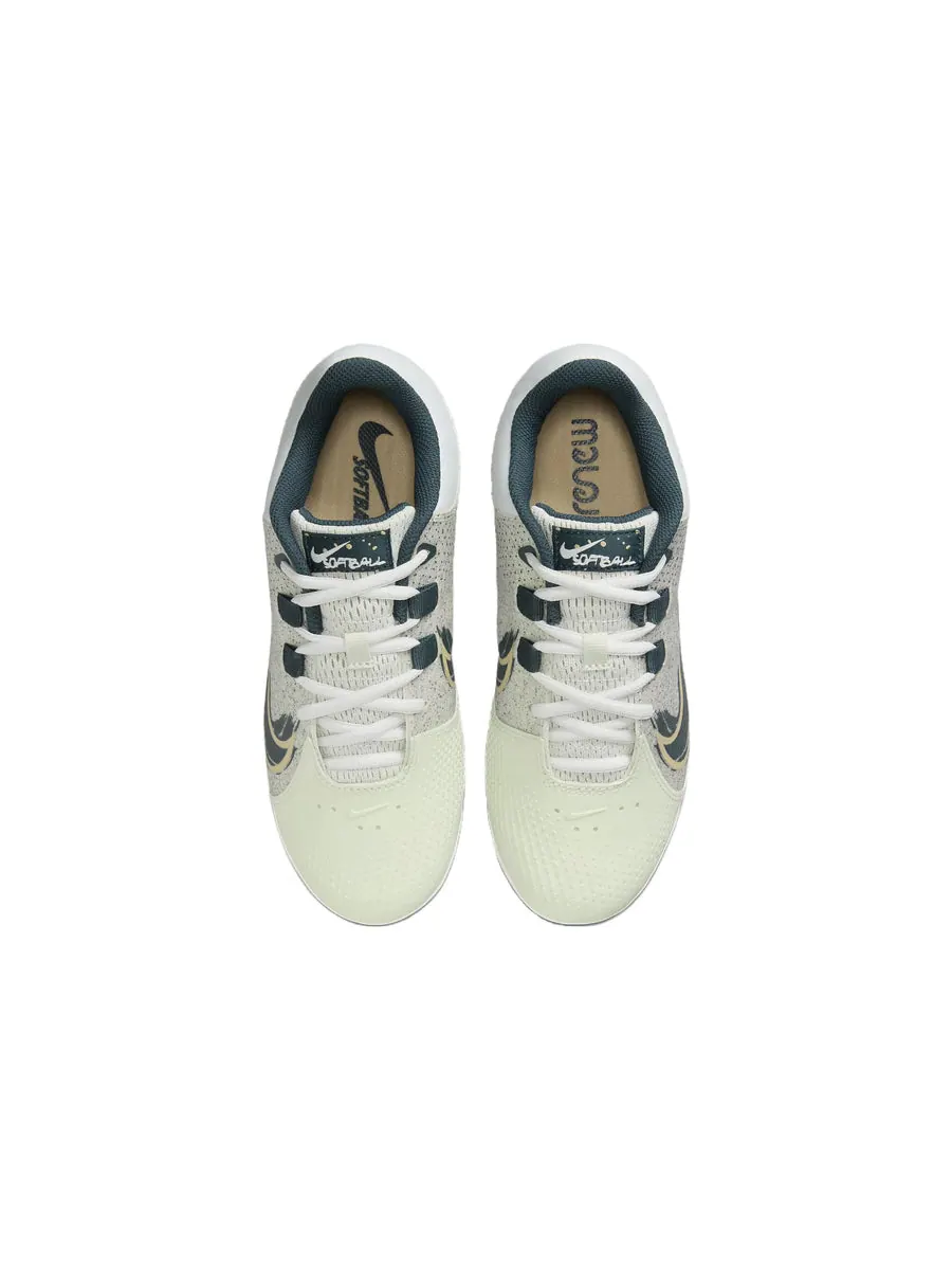 Кроссовки (WMNS) Nike Hyperdiamond 4 'Green Gold' — изображение 4 из 6, зеленый