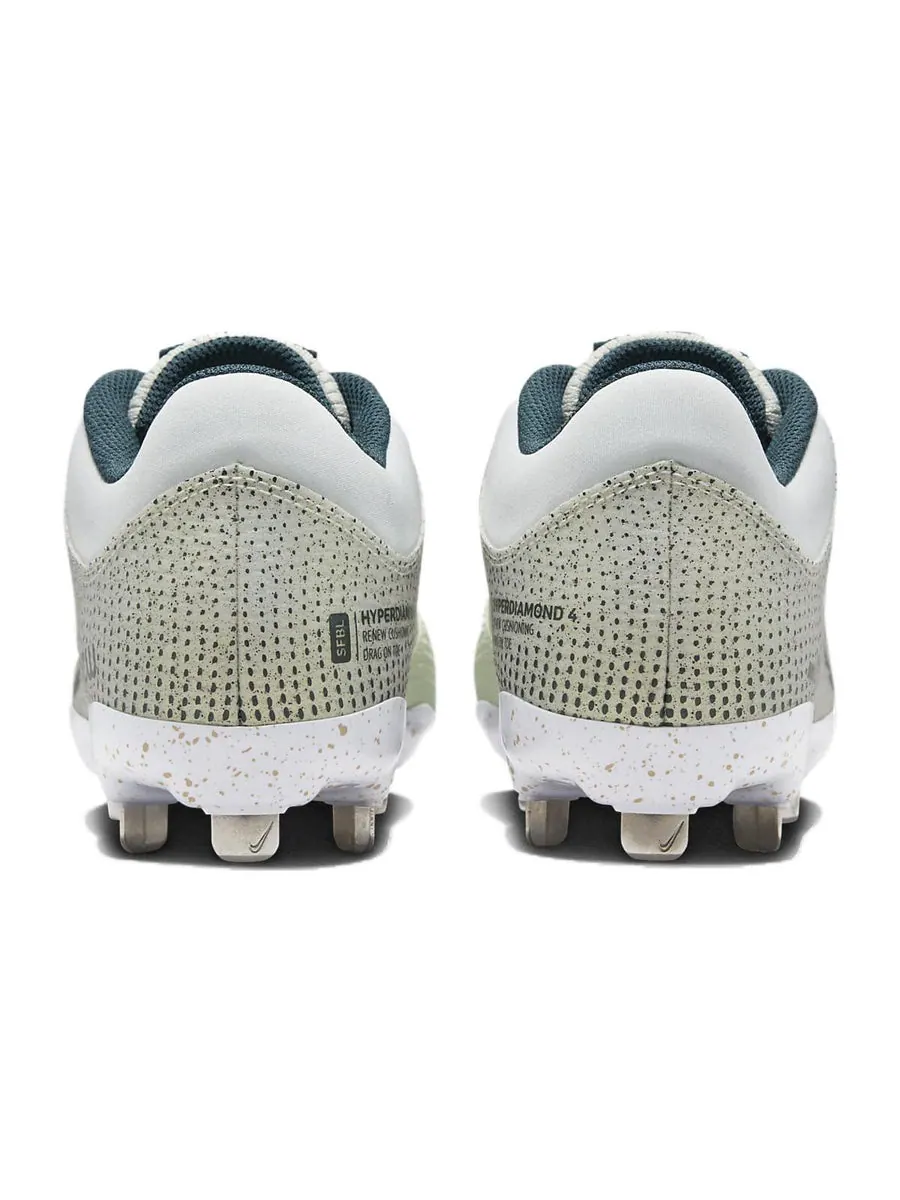 Кроссовки (WMNS) Nike Hyperdiamond 4 'Green Gold' — изображение 5 из 6, зеленый