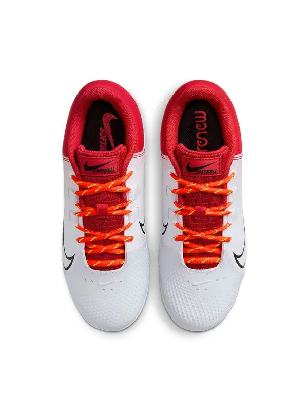 Кроссовки hyperdiamond 4 pro Nike — изображение 2 из 4, красный/белый//черный