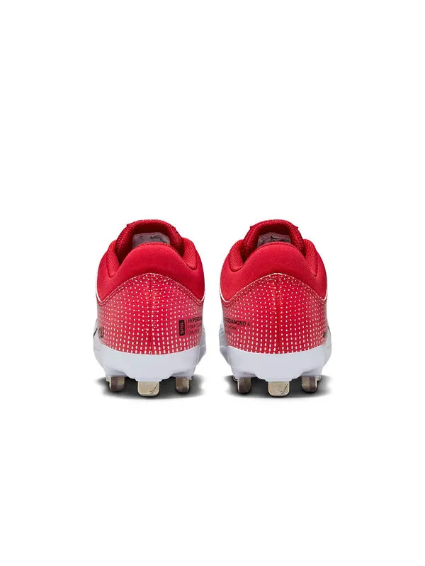 Кроссовки hyperdiamond 4 pro Nike — изображение 3 из 4, красный/белый//черный