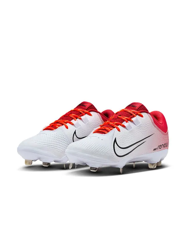 Кроссовки hyperdiamond 4 pro Nike — изображение 4 из 4, красный/белый//черный