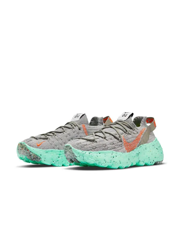 Кроссовки космические хиппи 04 Nike — изображение 3 из 4, серый/оранжевый/зеленый
