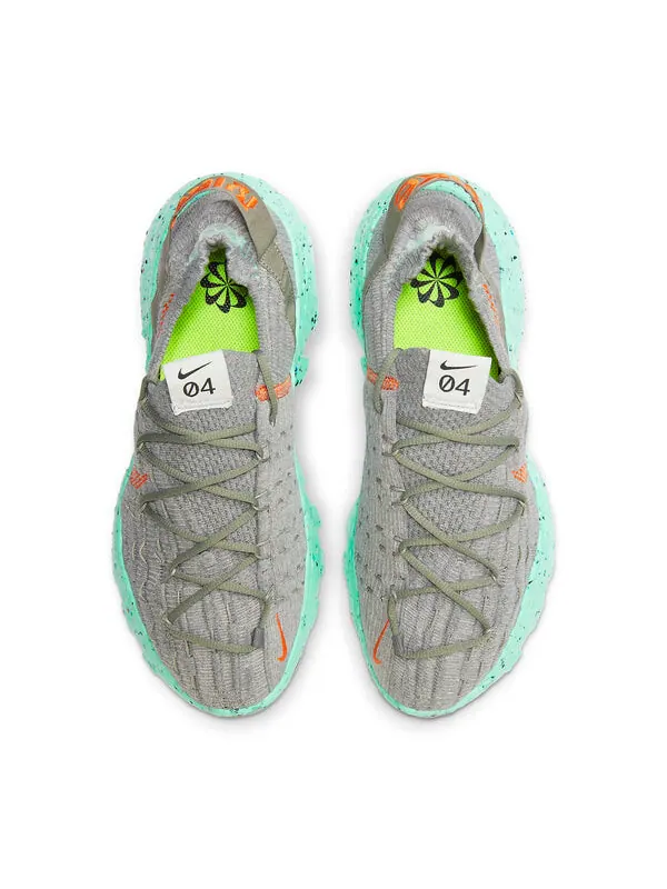 Кроссовки космические хиппи 04 Nike — изображение 4 из 4, серый/оранжевый/зеленый