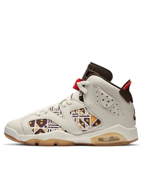 Кроссовки 6 retro 'quai 54 - sail gum' Air Jordan — изображение 1 из 4