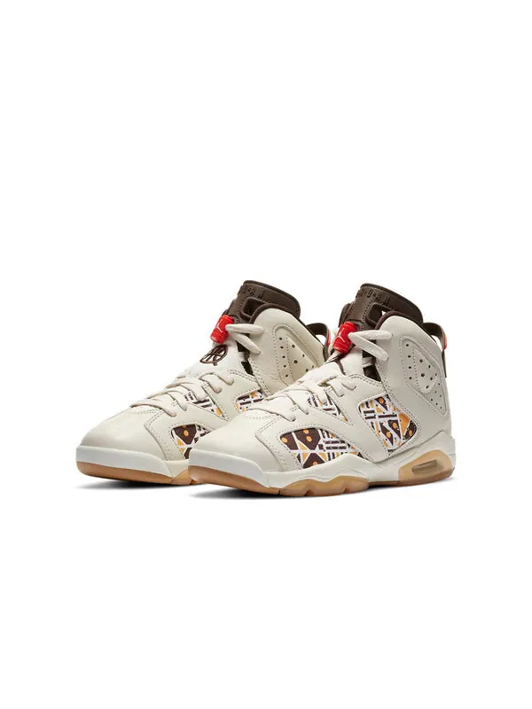 Кроссовки 6 retro 'quai 54 - sail gum' Air Jordan — изображение 3 из 4