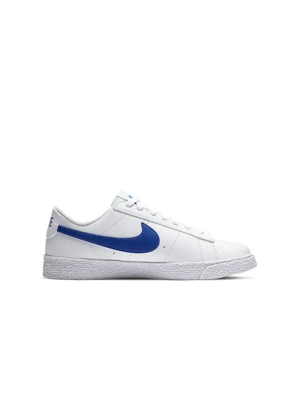 Кроссовки блейзер низкий Nike — изображение 2 из 4, белый/синий