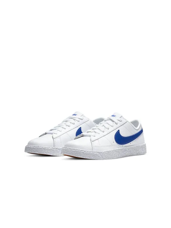 Кроссовки блейзер низкий Nike — изображение 3 из 4, белый/синий