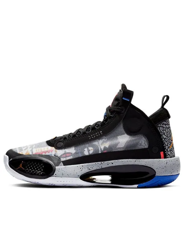 Кроссовки 34 ep 'heritage' Air Jordan — изображение 1 из 4, черный/оранжевый