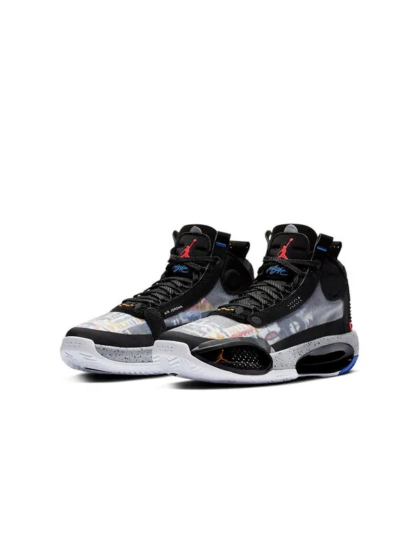 Кроссовки 34 ep 'heritage' Air Jordan — изображение 3 из 4, черный/оранжевый