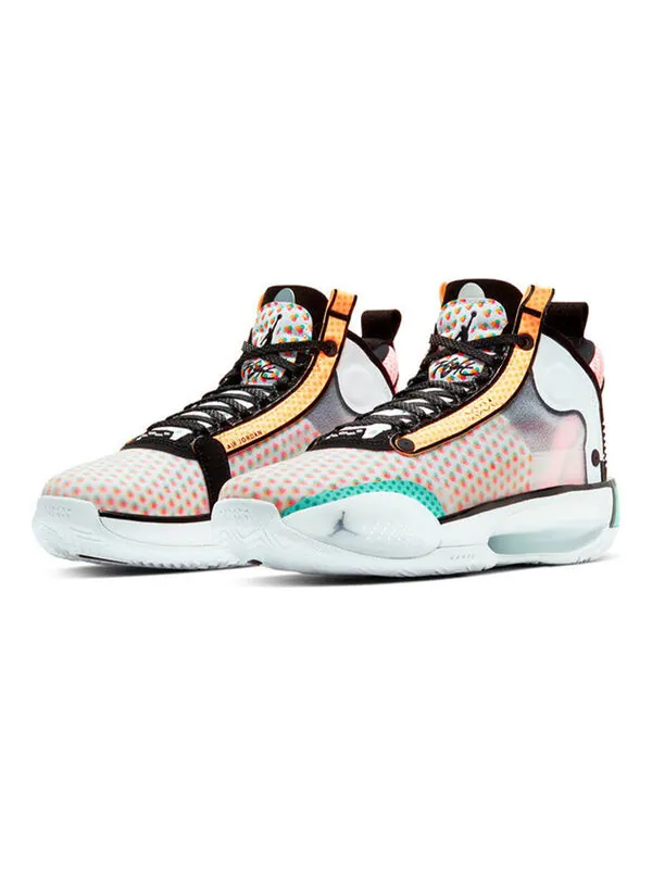 Кроссовки 34 Air Jordan — изображение 2 из 4, розовый/белый