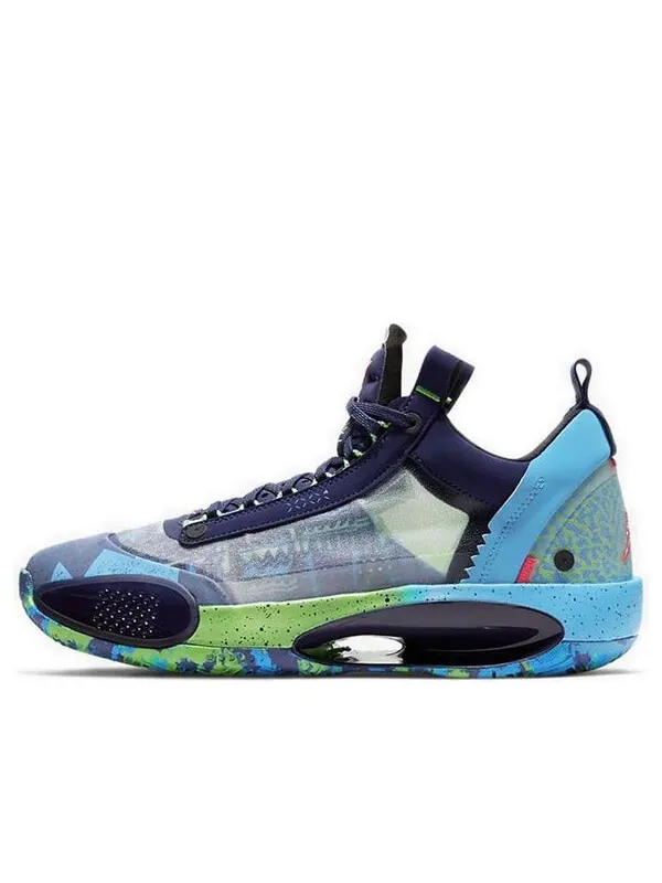 Кроссовки 34 низкие Air Jordan — изображение 1 из 4, фиолетовый