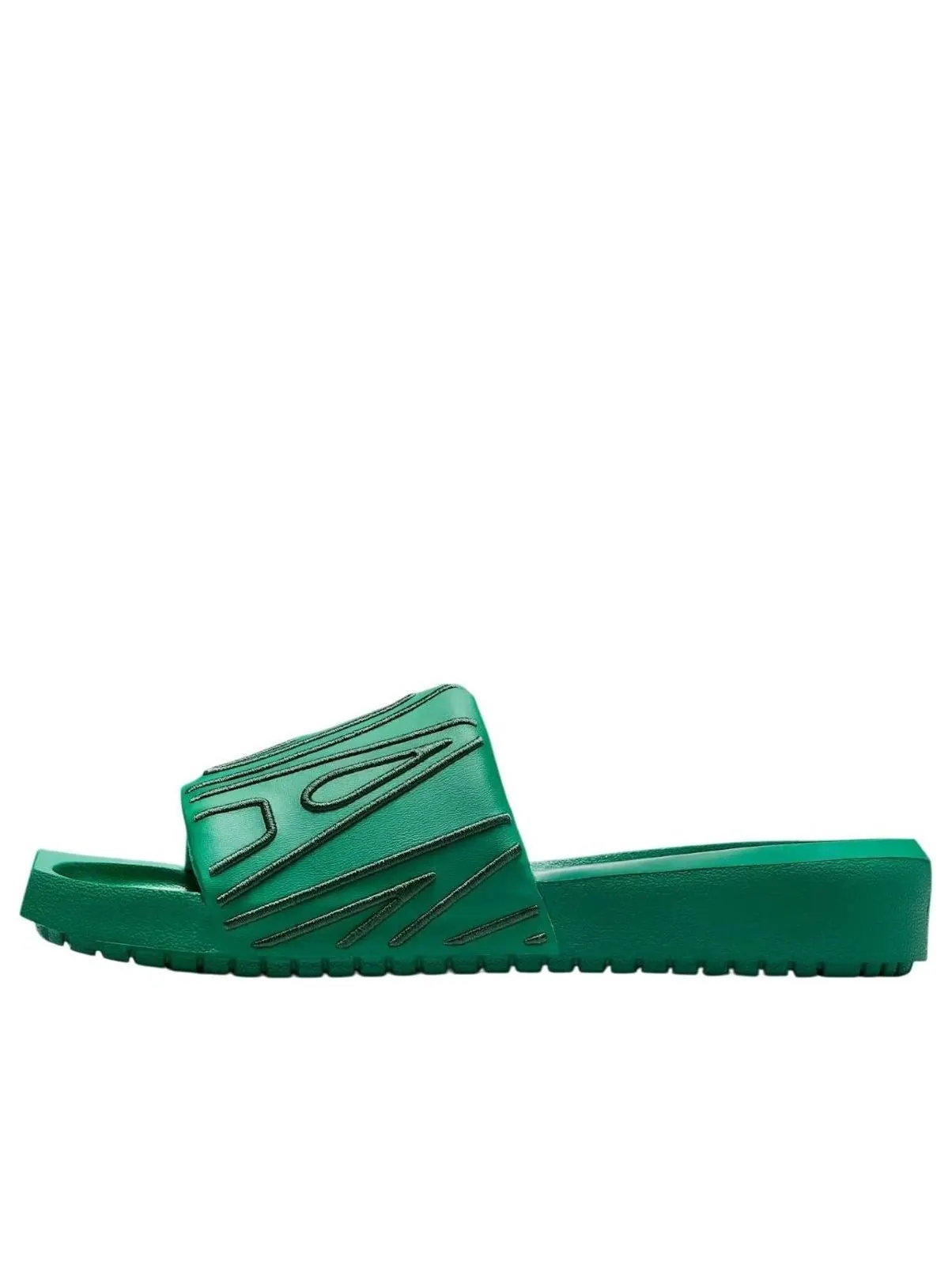 Кроссовки (WMNS) Air Jordan NOLA Slides 'Malachite Fir' — изображение 1 из 6, зеленый