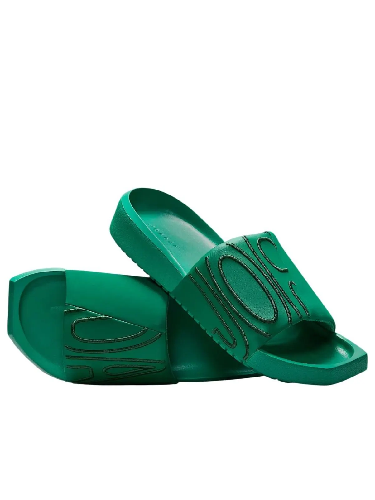 Кроссовки (WMNS) Air Jordan NOLA Slides 'Malachite Fir' — изображение 4 из 6, зеленый