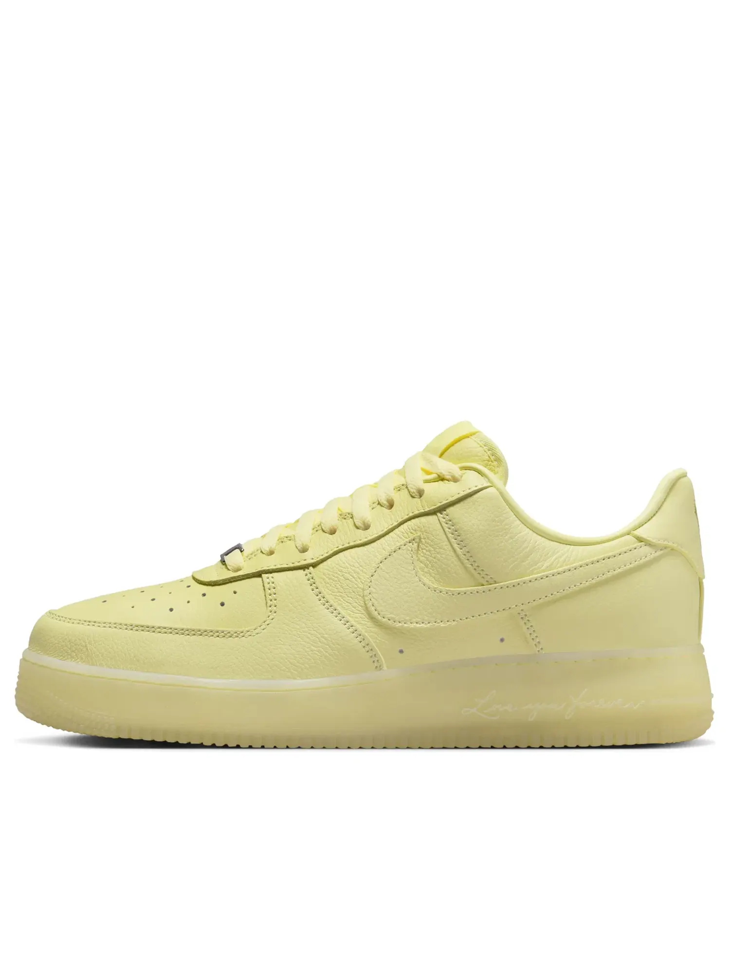 Мужские кроссовки с кожаным верхом Nike Air Force 1 Low Certified Lover Boy Citron Tint — изображение 1 из 6, желтый