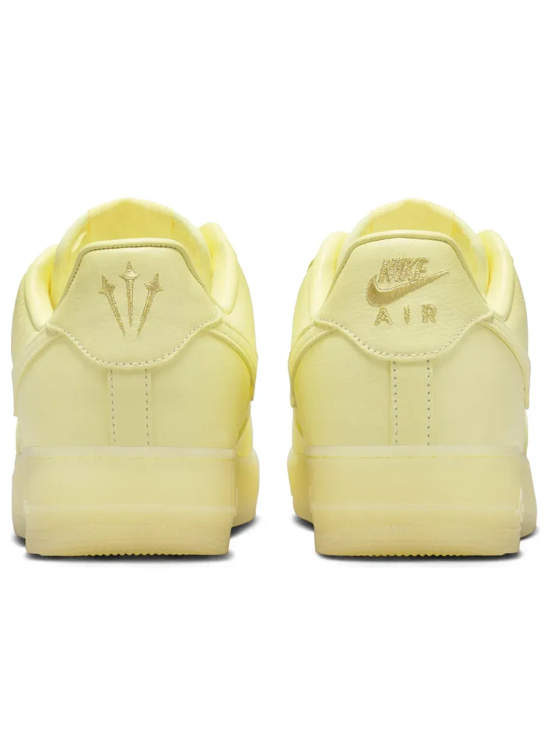 Мужские кроссовки с кожаным верхом Nike Air Force 1 Low Certified Lover Boy Citron Tint — изображение 3 из 6, желтый