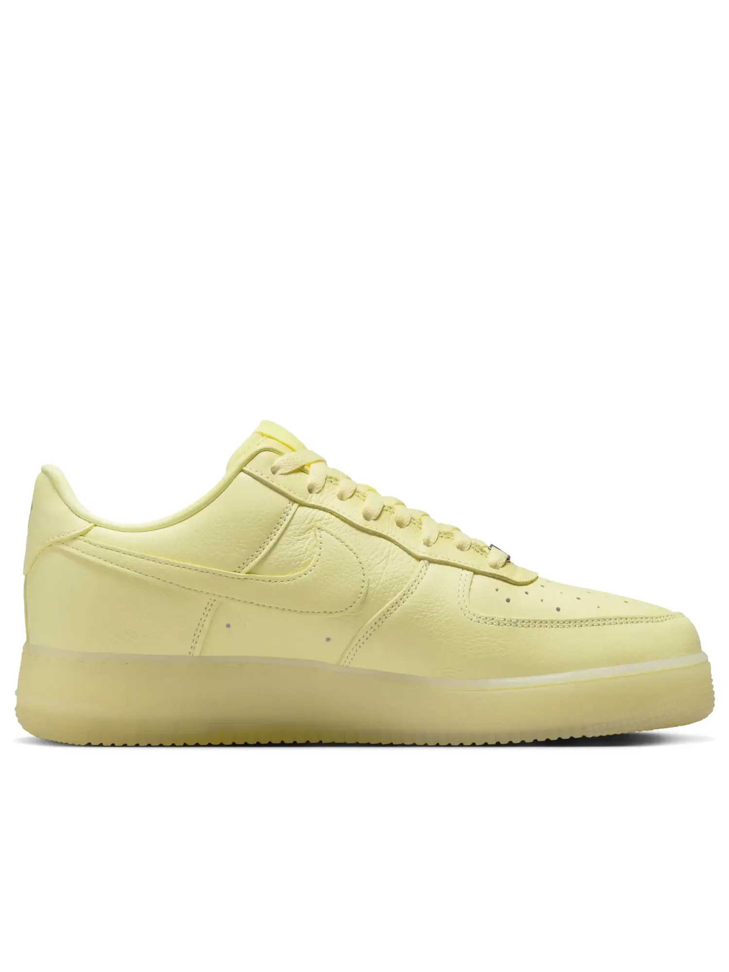 Мужские кроссовки с кожаным верхом Nike Air Force 1 Low Certified Lover Boy Citron Tint — изображение 6 из 6, желтый
