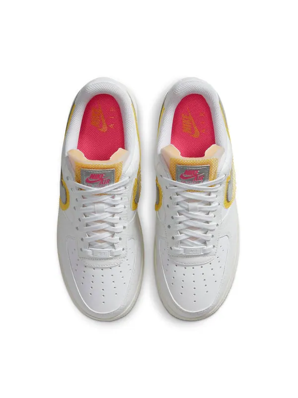 Кроссовки air force 1 '07 lx 'white metallic silver gold' Nike — изображение 4 из 4, желтый