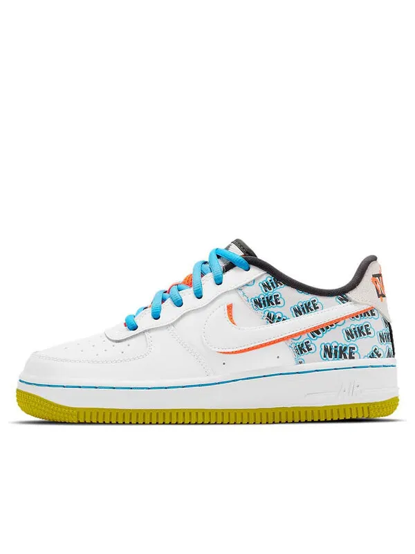 Кроссовки air force 1 низкие Nike — изображение 1 из 4, белый/желтый
