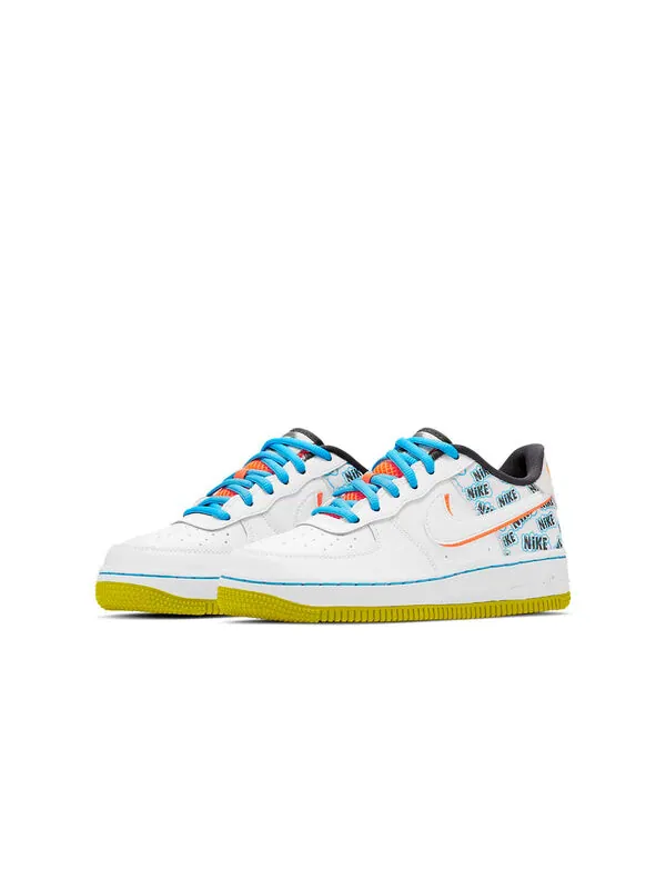 Кроссовки air force 1 низкие Nike — изображение 3 из 4, белый/желтый