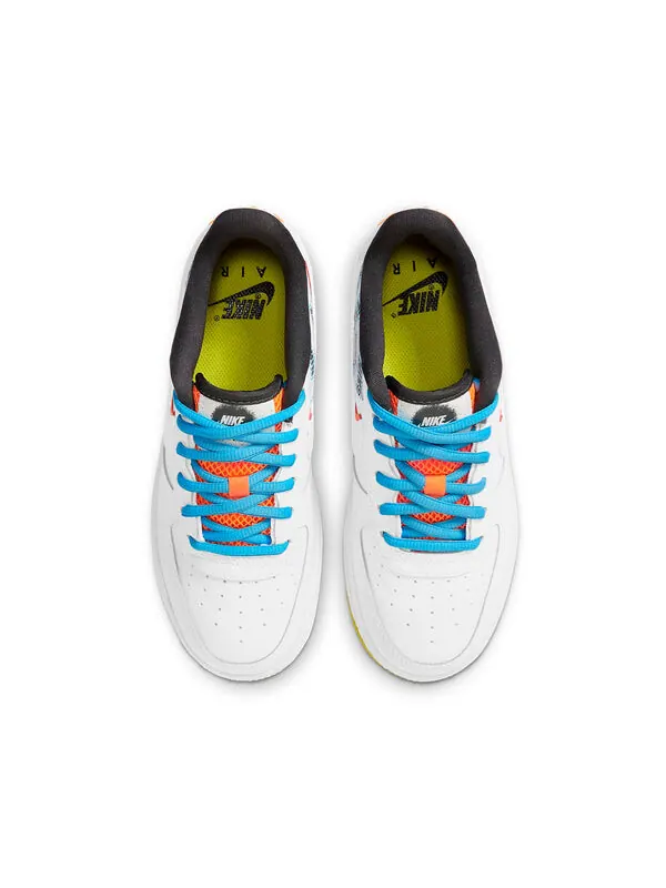 Кроссовки air force 1 низкие Nike — изображение 4 из 4, белый/желтый