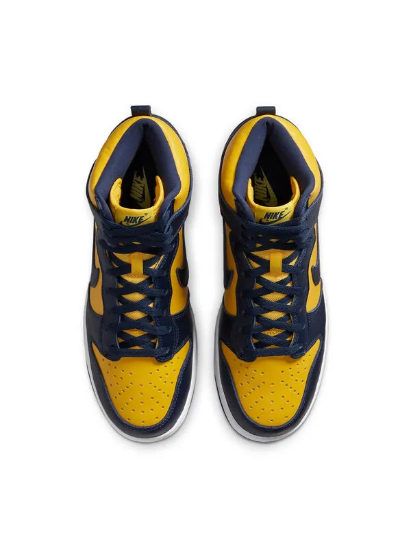 Кроссовки данки высокие sp Nike — изображение 4 из 4, синий/желтый