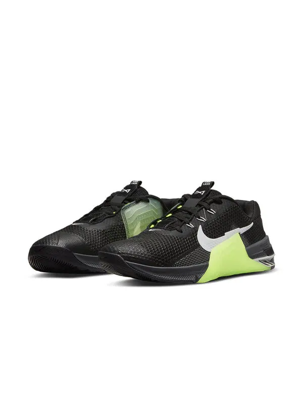 Кроссовки metcon 7 'black volt' Nike — изображение 3 из 4, черный/зеленый/белый