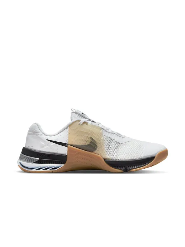 Кроссовки metcon 7 'white particle grey gum' Nike — изображение 2 из 4, белый