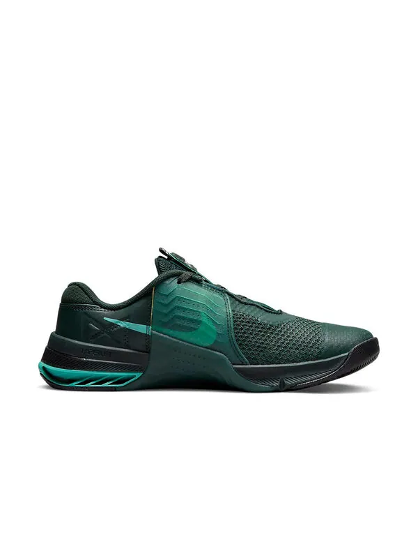 Кроссовки меткон 7 Nike — изображение 2 из 4, зеленый/мульти-//черный