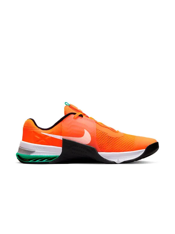 Кроссовки metcon 7 'total orange clear emerald' Nike — изображение 2 из 4, оранжевый