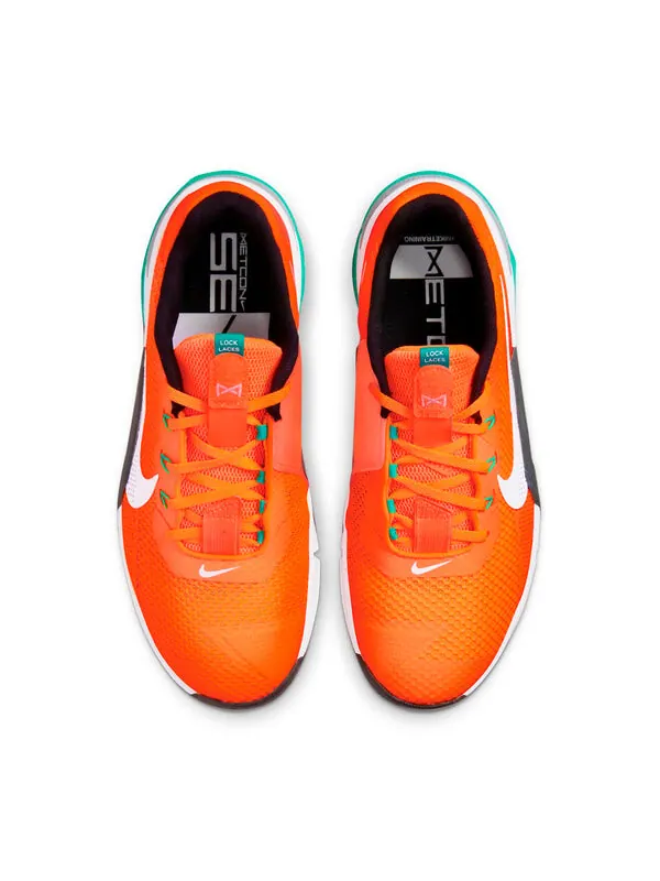 Кроссовки metcon 7 'total orange clear emerald' Nike — изображение 4 из 4, оранжевый