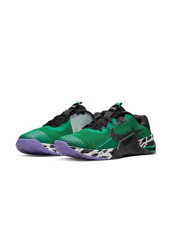 Кроссовки metcon 7 'malachite green' Nike — изображение 3 из 4, белый/фиолетовый/черный
