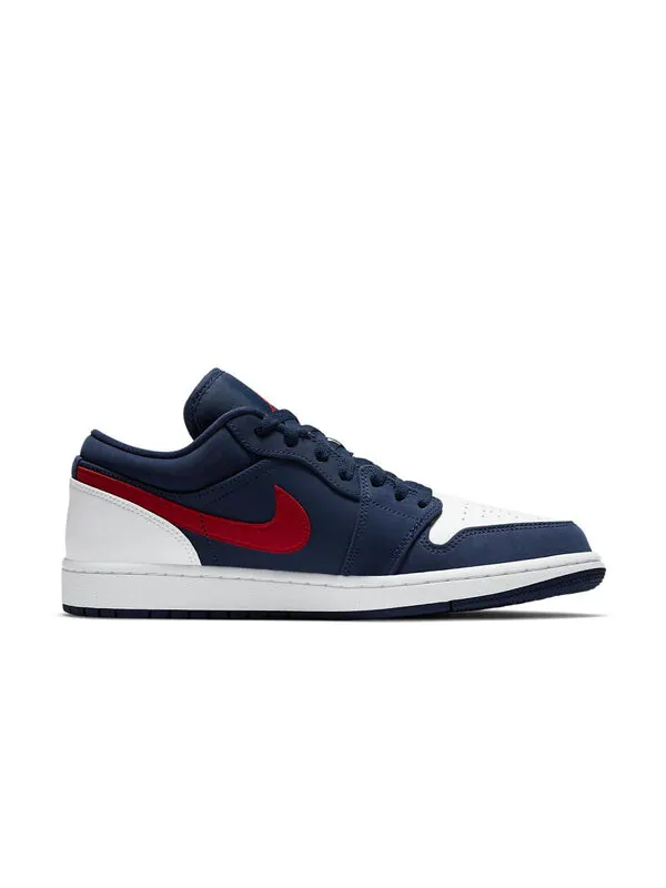 Кроссовки 1 низкие Air Jordan — изображение 2 из 4, синий
