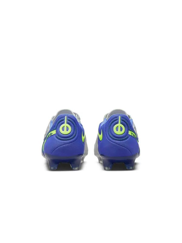 Кроссовки Tiempo Legend 9 Elite FG Nike — изображение 3 из 4, серый/синий