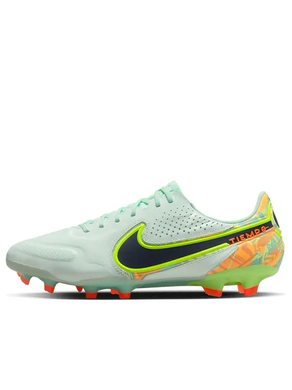 Кроссовки Tiempo Legend 9 Elite FG Nike — изображение 1 из 4, зеленый/черный