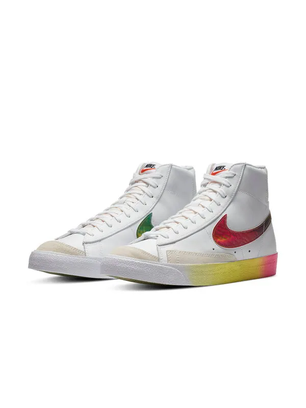 Кроссовки blazer mid '77 vintage 'thermal - white' Nike — изображение 3 из 4, белый