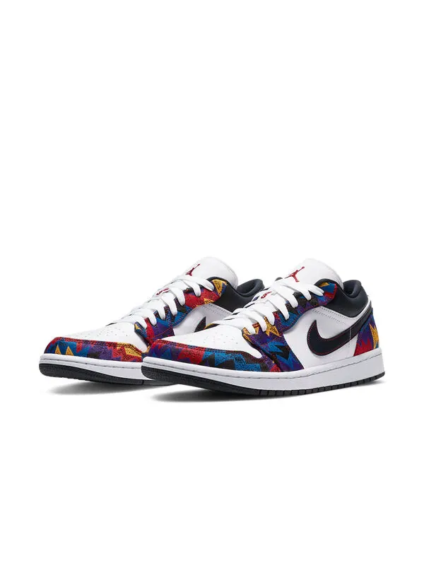 Кроссовки 1 low se Air Jordan — изображение 3 из 4, белый