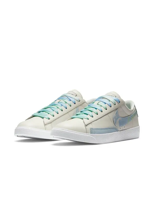 Кроссовки blazer low lx 'sail celestine blue' Nike — изображение 3 из 4, синий