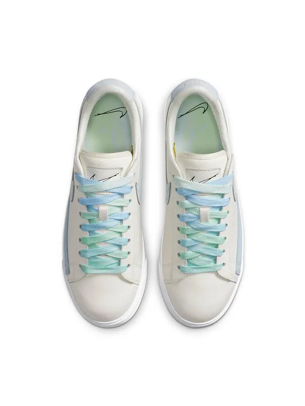 Кроссовки blazer low lx 'sail celestine blue' Nike — изображение 4 из 4, синий