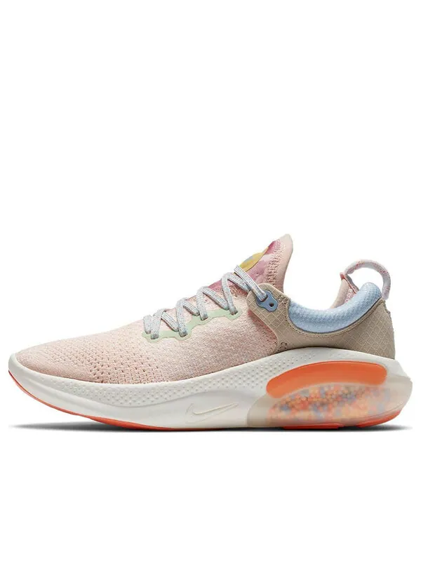 Кроссовки joyride run flyknit Nike — изображение 1 из 4, оранжевый белый