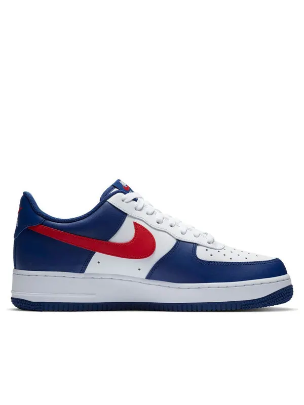 Кроссовки air force 1 low '07 'usa' Nike — изображение 2 из 4, белый/синий/красный