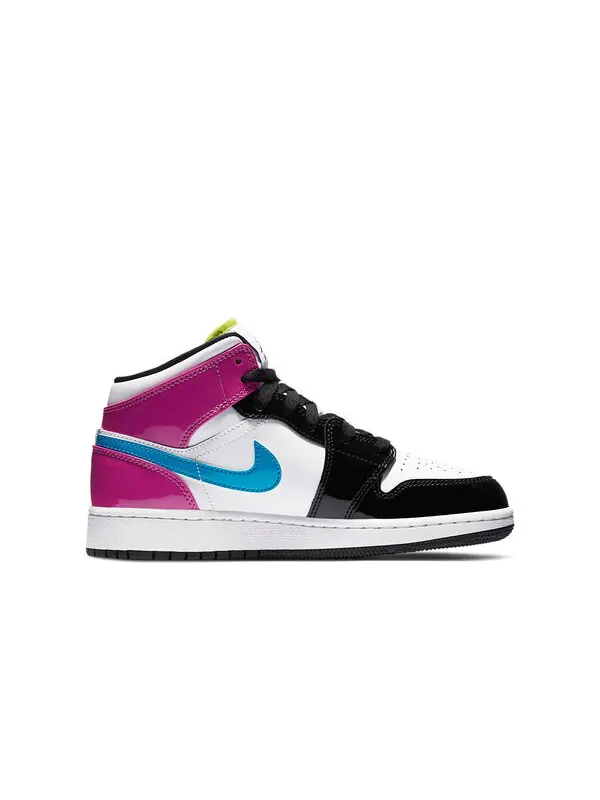 Кроссовки 1 средний размер Air Jordan — изображение 2 из 4, белый