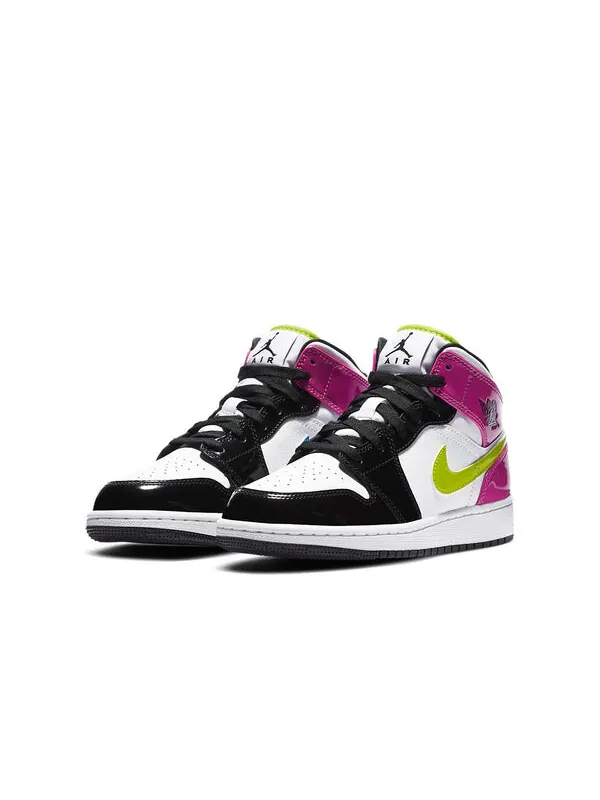 Кроссовки 1 средний размер Air Jordan — изображение 3 из 4, белый